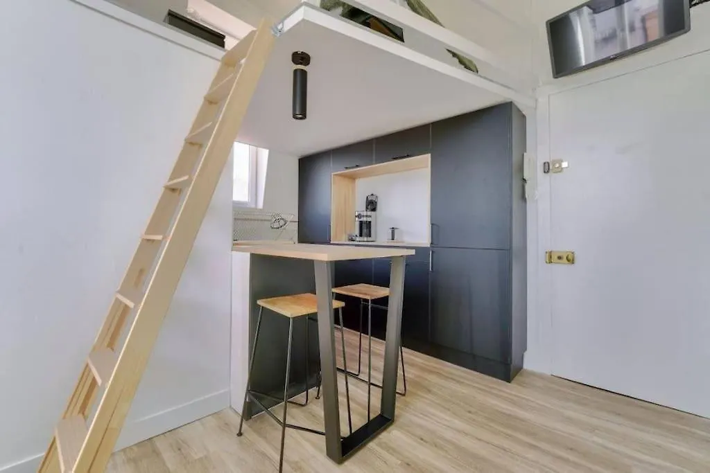 Studio Avec Mezzanine Pour 2 Personnes Lille Apartment